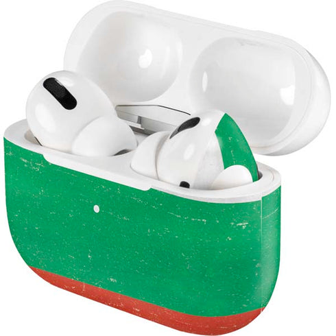 Bulgarian Flag Distressed Apple AirPods Pro Skin